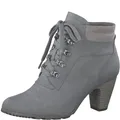 Produktbild: s.Oliver Damen Schnürstiefel mit Absatz Elegant Bequem, Grau (Grey), 42 EU