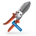 Produktbild: Original LÖWE Profi Leistenschere 3.306/HÜ mit Hebelübersetzung 90 Grad Anschlägen und extra langer Klinge - zum präzisen Schneiden an hartem und flachem Kunststoff, PVC, Holz Metall