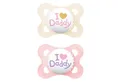 Produktbild: MAM Schnuller Original I love Mummy / I love Daddy, 0-6 Monate oder 6-16 Monate