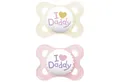 Produktbild: MAM Original Silikon 0-6 Daddy rose 2 Stück