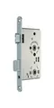 Produktbild: SSF Zimmertür-Einsteckschloss BAD 20/ 65/78/8 mm DIN links Edelstahl abgerund...