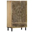 Produktbild: vidaXL Highboard Highboard Hochschrank Buffetschrank Anrichte 60x33x100 cm Massivholz M