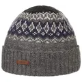 Produktbild: Barts Gregoris Beanie Strickmütze Wintermütze Skimütze Herrenmütze Damen/Herren - mit Umschlag, Futter Herbst-Winter - One Size grau
