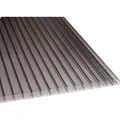 Produktbild: T&J Polyclear-Polycarbonatplatte S3P Anthrazit 2.500 mm x 1.200 mm x 16 mm