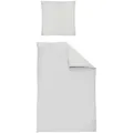 Produktbild: Irisette Bettwäsche, Grau, Textil, Uni, 200x200 cm, Oeko-Tex® Standard 100, Oeko-Tex® Made IN Green, pflegeleicht, hautfreundlich, bügelleicht, 100% feinster Baumwollsatin mit Seiden-Finish, weiche und anschmiegsame Oberfläche, edel glänzend, Übergröße, Schlaftextilien, Bettwäsche, Bettwäsche, Satin-Bettwäsche