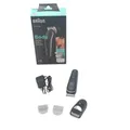 Produktbild: Braun BG5340 Körperhaartrimmer Schwarz/Silber – Bodygroomer