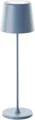Produktbild: Brilliant LED Akku-Tischlampe Kaami 37 cm dimmbar USB-Kabel blau warmweiß