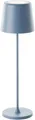 Produktbild: Brilliant LED Akku-Tischlampe Kaami 37 cm dimmbar USB-Kabel blau warmweiß