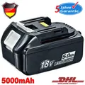 Produktbild: BL1850 Für Makita Ersatzbatterie 18V 5.0AH Li-Ion LXT BL1840 BL1830 BL1860 NEU