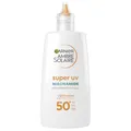 Produktbild: Garnier UV-Sonnenschutzfluid für zu Unreinheiten neigende Haut, Sehr hoher Sonnenschutz mit LSF 50+, Unsichtbares Finish, Ambre Solaire Super UV Niacinamide Daily Fluid, 1 x 40 ml