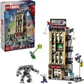 Produktbild: LEGO Super Heroes 76342 Spider-Man vs. Mysterio: Daily Bugle Bausatz, Mehrfarbig