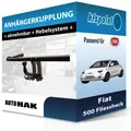 AUTO HAK Anhängekupplung abnehmbar passend für Fiat 500 Fliessheck 2007-2015 neu