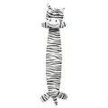 Produktbild: Beeztees Plüschspielzeug Safari Zebra 53cm schwarz/weiß für Hunde