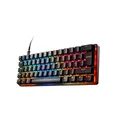 Produktbild: SteelSeries Apex Pro Mini Gen 3 Gaming Tastatur 60 Prozent - Hall Effect Switches OmniPoint 3.0 - Anpassbarer Auslösebereich - GG Quickset - Rapid Trigger - Rapid Tap-SOCD - DE Layout QWERTZ