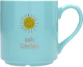 Produktbild: Lieblingsbecher Tasse Henkeltasse mit Spruch, 300 ml - Hello Sunshine