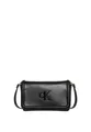 Produktbild: Calvin Klein Umhängetasche RAISED CK FLAP CROSSBODY, Damen-Schultertasche, Handtasche, kleine Abendtasche mit CK-Logo