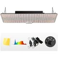Produktbild: VEVOR 200W Dimmbar Pflanzenlampe 30x40x12cm LED Pflanzenlampe 544x Samsung 281B Vollspektrum 26000lm Lichtstrom Wachstumslampe 760nm Infrarot-Wellenlänge Pflanzenlicht Gewächshaus Anbauzelt Balkon