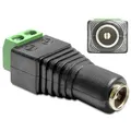 Produktbild: DeLock Adapter DC 2.1 x 5.5 mm female > Terminal Block # 65421