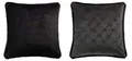 Produktbild: JOOP! Kissenhülle 1x Smooth 70692-002 schwarz 45x45 cm Felloptik Wendedesign