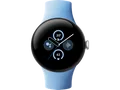 Produktbild: GOOGLE Pixel Watch 2 (LTE) Smartwatch Aluminium Fluorelastomer, 130–175 mm, 165–