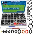 Produktbild: ZDBB 1075 Pcs 37 Größen Wasserhahn Reparatur Unterlegscheiben & Schlauch Unterlegscheibe Kits，Plumbing Gummi Unterlegscheibe Kit für Outdoor-Schlauch Tüllen Küche Wasserhahn Dichtung Reparaturen