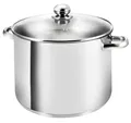 Produktbild: XXL Induktion Kochtopf Gigant, Ø 28 cm, Höhe 21 cm, 12,5 Liter, Edelstahl