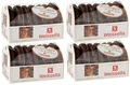 Produktbild: WEISS 4x 200g Weissella Oblaten Lebkuchen Schokolade ZB mit 20% Nüssen
