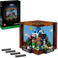 Produktbild: LEGO Minecraft Die Werkbank Bau-Set Videospiel-Set + 8 Figuren, Spielzeug Kinder