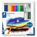 Produktbild: Staedtler 146 10C, Schwarz, Blau, Bordeaux, Braun, Grün, Hellblau, Hellgrün, Malve, Orange, Pfirsich, Rot, Gelb, 15 Stück(e)