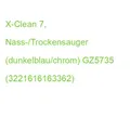Produktbild: X-Clean 7, Nass-/Trockensauger (dunkelblau/chrom) GZ5735 (3221616163362)