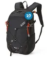 Produktbild: Terra Peak® Premium Wanderrucksack 20L (FLEX 20) Damen Herren & Erwachsene klein schwarz - Trekking-Rucksack wasserdicht - Daypack Rucksack & Tagesrucksack mit Trinksystem, Rückenbelüftung zum Wandern