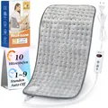 Produktbild: Heizkissen mit Abschaltautomatik 1,5 Stunden für Rücken Nacken Schulter Elekt...
