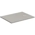 Produktbild: Ideal Standard Ultra Flat S Duschwanne K8227FS Quarzgrau, 120x80x3cm, mit Ablaufabdeckung