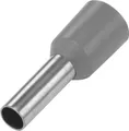 Produktbild: TRU Components 1091282 Aderendhülse 4mm² Teilisoliert Grau 100St.