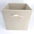 Produktbild: AmazonBasics Aufbewahrungswürfel Organizer Stoff Griffen Aufbewahrung Wohnzimmer Ordnungssystem Motivator