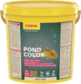 Produktbild: sera Pond Color Sticks Nature 10 L/1,8 kg | Farbfutter für größere Teichfische & Kois | Fischfutter Teich | Schwimmendes Teich Fischfutter | Goldfischfutter mit 4% Krill & Omega-Fettsäuren