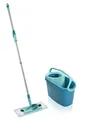 Produktbild: Leifheit Twist M Ergo Set Bodenwischer blau Kunststoff 6L Teleskop 110-140cm