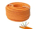 Produktbild: PremiumX 50m CAT 7 Netzwerkkabel Duplex LAN Kabel Ethernet Datenkabel Netzwerkkabel