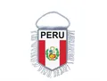 Produktbild: Wimpel fussballwimpel mini flagge fahne flaggen miniflagge peru