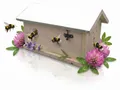 Produktbild: Mucola Hummelhaus Hummelkasten Nistkasten Insektenhaus Hummelhotel Insektenhotel