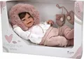 Produktbild: Arias Baby Zoe Elegance Mit Fäustlingen 45 Cm Rosa Rosa One Size
