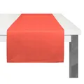 Produktbild: Tischläufer mit Kuvertsaum WIRTHNATUR - rot - 150x40 cm