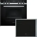 Produktbild: Siemens Einbau-Herd-Set, EI645CFB6E + HE517BBS4, Einbau-Herd, Induktionskochfeld EQ522IB01