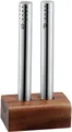 Produktbild: WMF Salz- / Pfefferstreuer WMF, (Set, 4-tlg), Cromargan Edelstahl Rostfrei 18/10, Akazienholz, inkl. Einfülltrichter