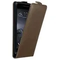 Produktbild: Cadorabo Hülle für HTC ONE A9 Schutz Hülle in Braun Flip Etui Handyhülle Case Cover