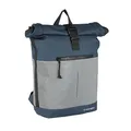 Produktbild: New Rebels Bowie New York Marineblau 21L Rucksack Rolltop Reflektion Wasserabweisend Laptop 15.6