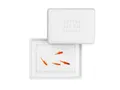 Produktbild: räder design stories Butterdose Butterdose klein Butter bei die Fische weiß 10,5cm, Porzellan