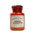 Produktbild: Paddywax Apothecary Duft Kerze, 240 ml im Apothekerglas - äußergewöhnliche Aromen & Düfte, Raumduft Aroma-Therapie, Wachs Kerzenlicht Aromakerze | Amber Cardamom Feige Meersalz (Verbena & Eucalyptus)