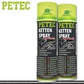 Produktbild: Petec 2x 500ml Kettenspray Top-Speed Schmiermittel MTB Motorrad Rad Öl Fett