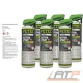 Produktbild: 6x PETEC 500ml KETTENSPRAY KETTENFETT SPRÜHFETT SCHMIERFETT GREASE